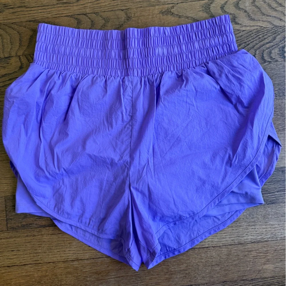 All in Motion Women's Bright Purple Athletic Shorts - XS High Waist